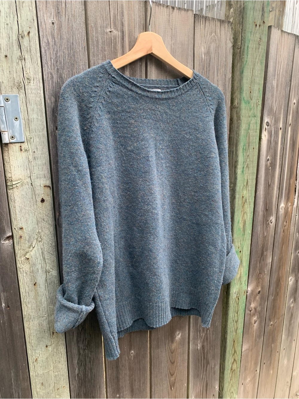 100% Shetland Wool - Hartford 1979 Alternative Classics - Crewneck Sweater Large